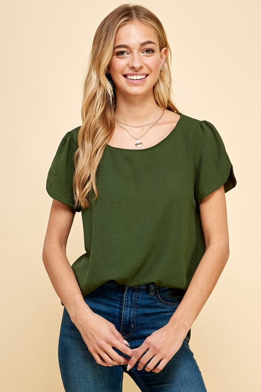Head of the Class Top in Olive