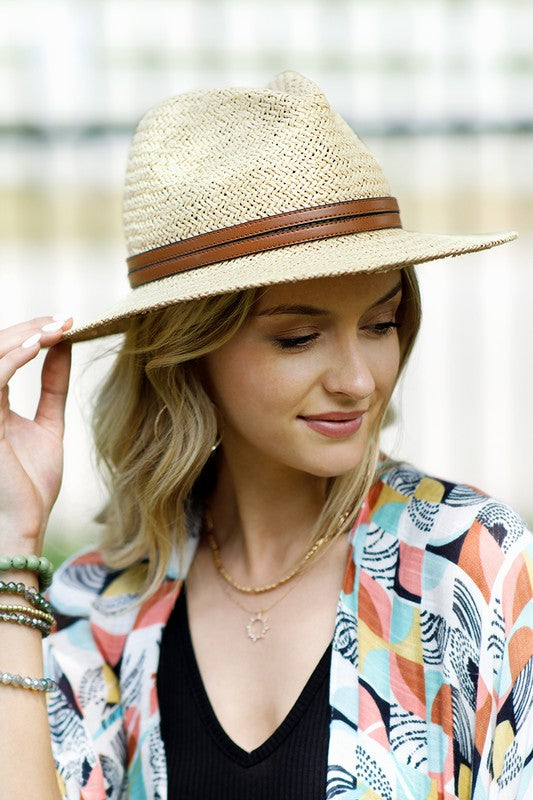 South Andros Panama Hat in Natural