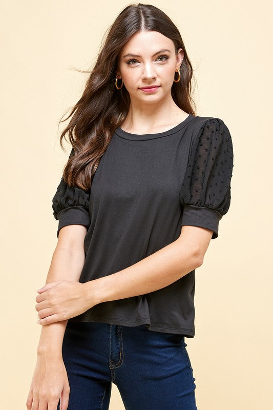 Forever and Ever Blouse in Black