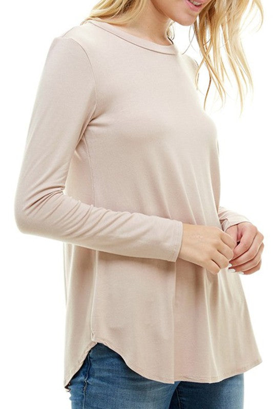 The Jamie Top in Oatmeal