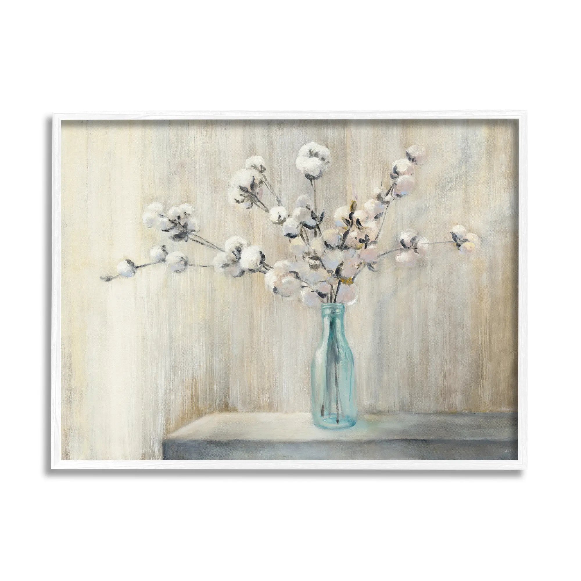 Cotton Blossom Framed Wall Art